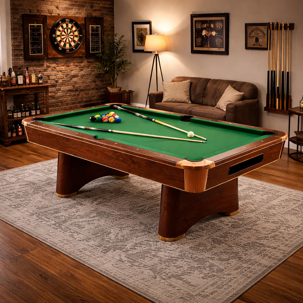 8FT Kingsford Classic Pool Table