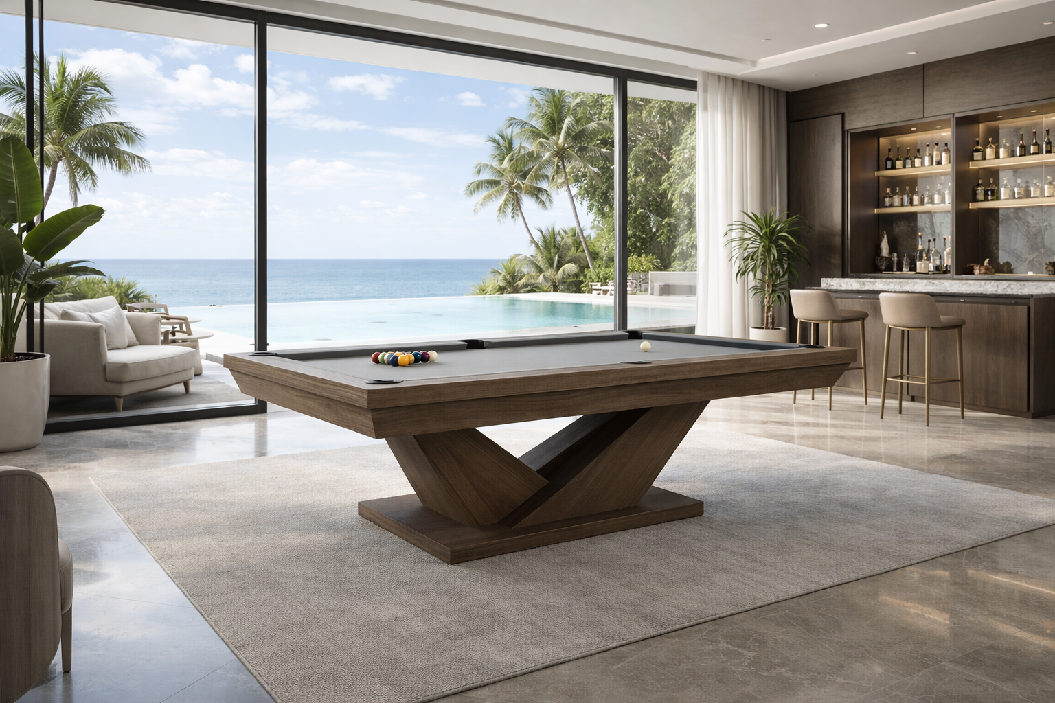 Lorien Luxury Slate Pool Table-Custom Made