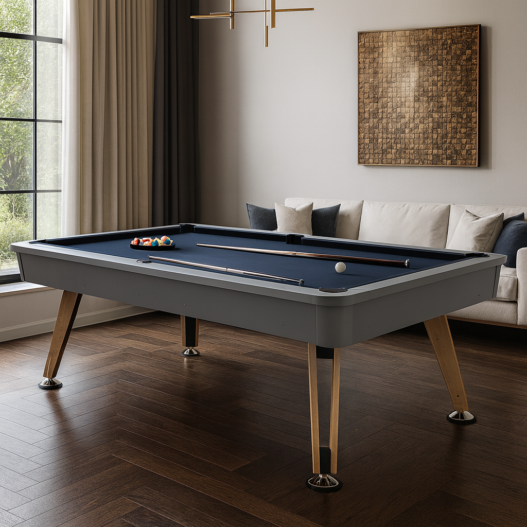 Lorne Dining Pool Table - 7FT 3IN1 (Black Felt)