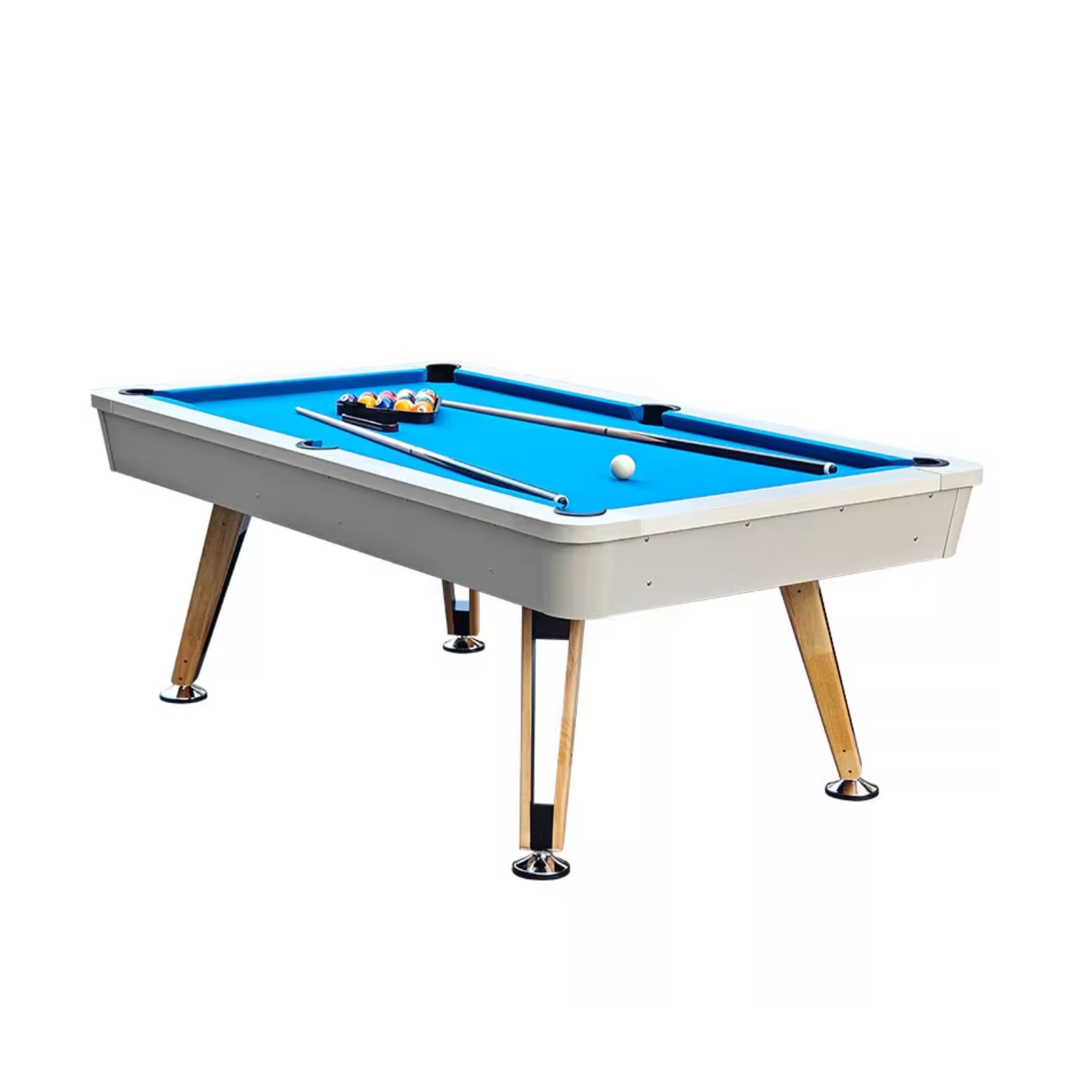 Lorne Dining Pool Table - 7FT 3IN1 (Blue Felt)