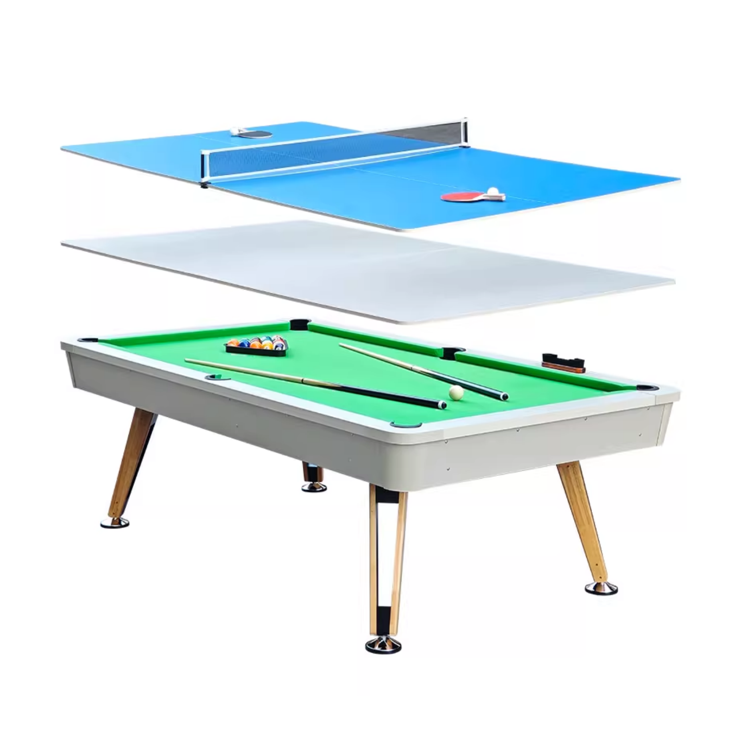 Lorne Dining Pool Table - 8FT 3IN1