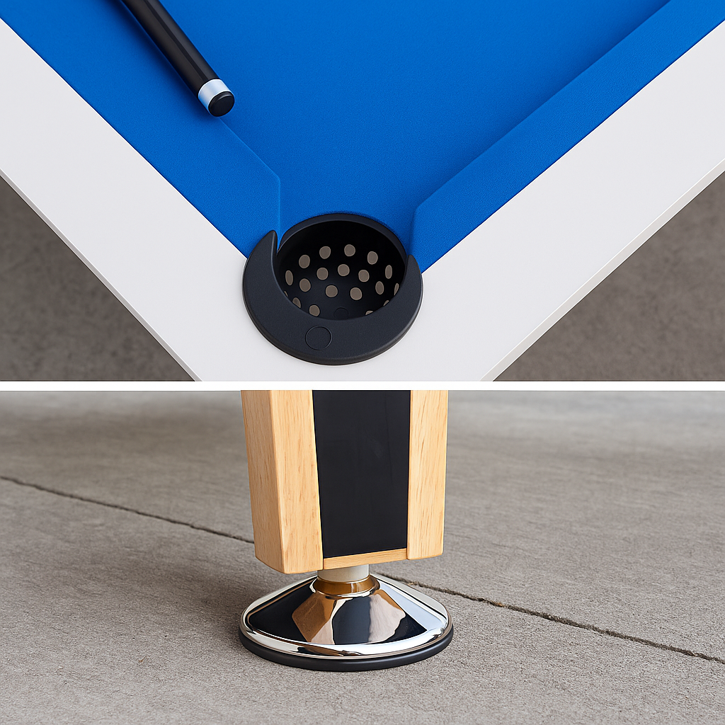 Lorne Dining Pool Table - 7FT 3IN1 (Black Felt)