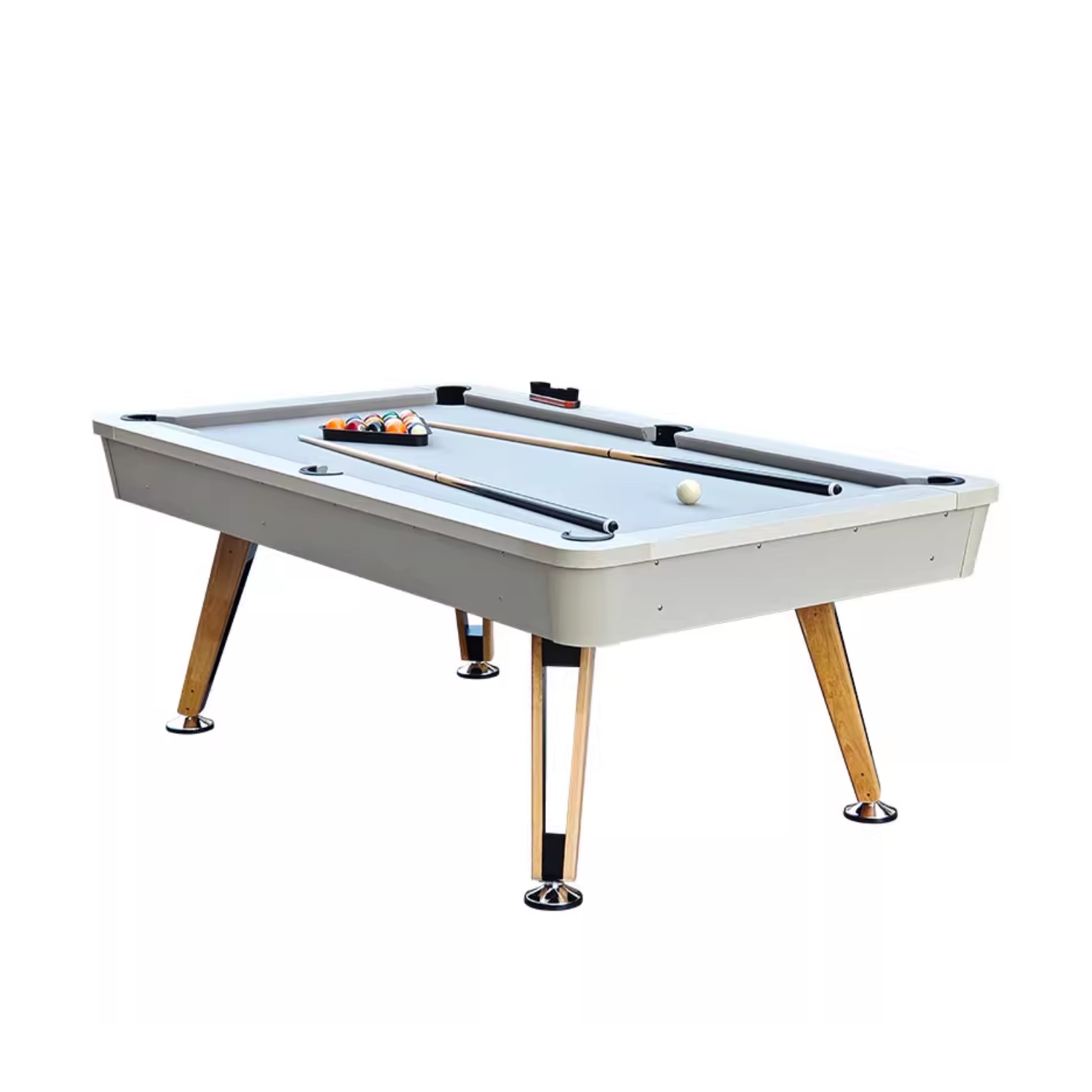 Lorne Dining Pool Table - 7FT 3IN1 (Grey Felt)