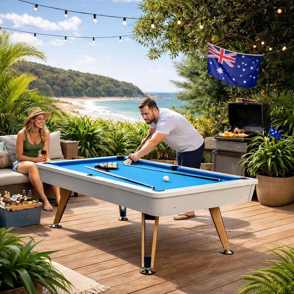 Lorne Dining Pool Table - 7FT 3IN1 (Blue Felt)