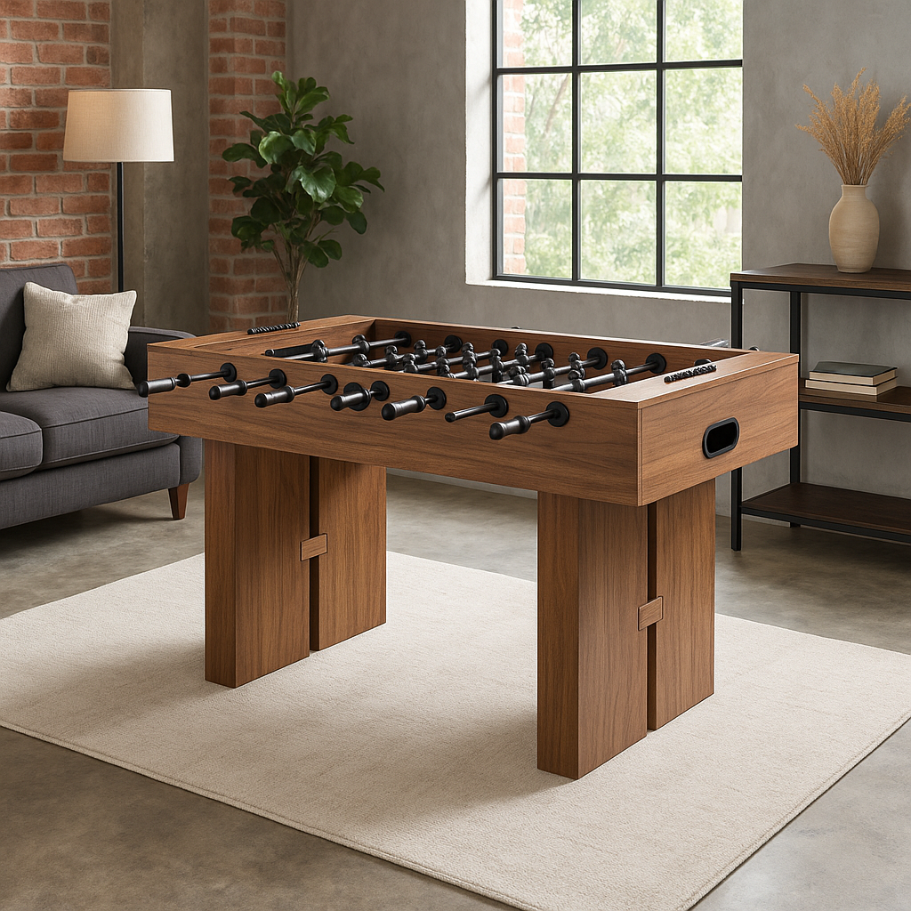 5FT Lunawood Foosball Table
