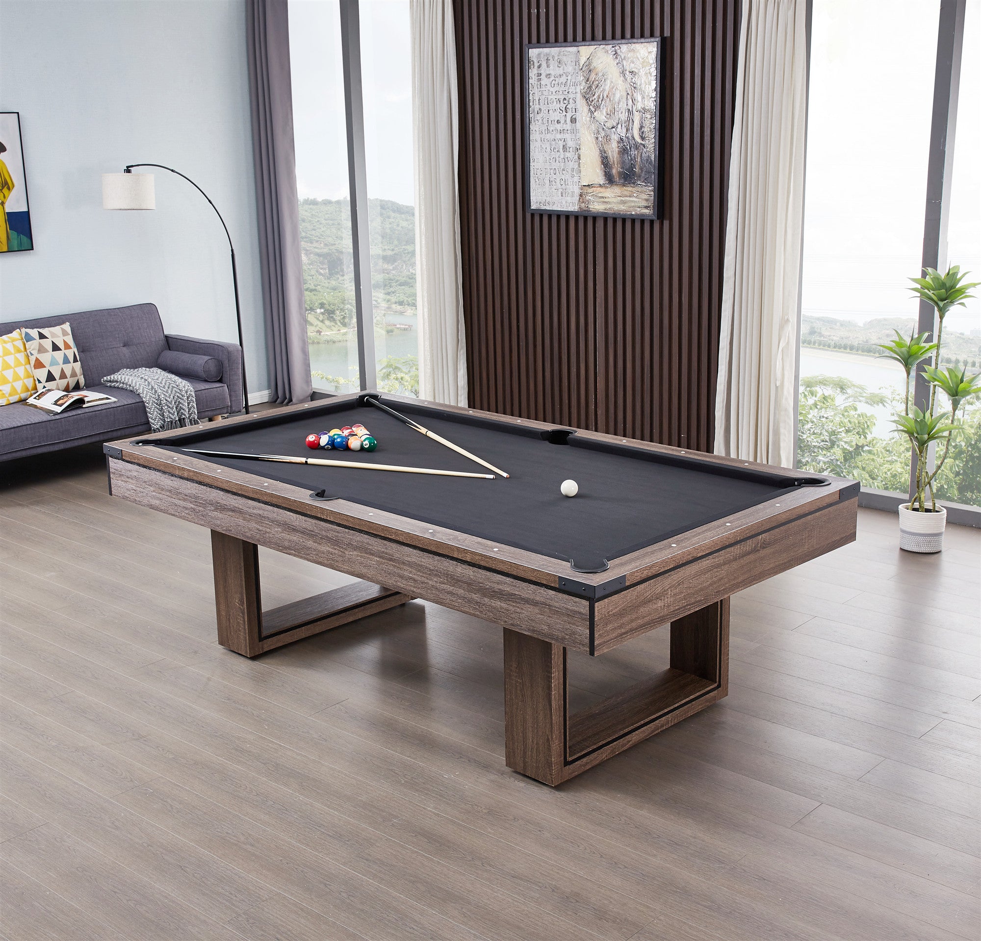 Ocala Dining Pool Table-6FT 3IN1