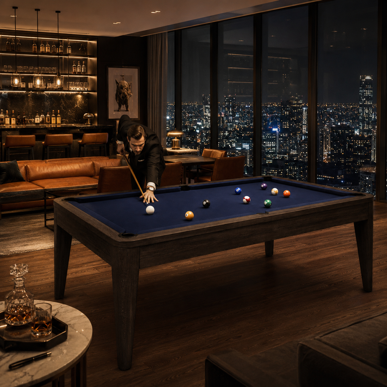 Oslo Luxury Slate Pool Table - Custom Made