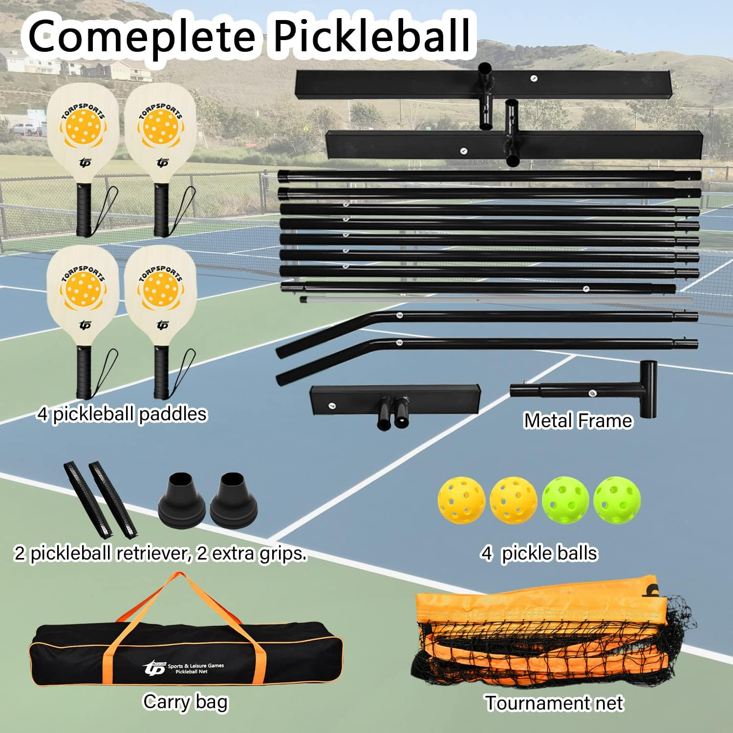 Uxuan Sports Pickleball Set