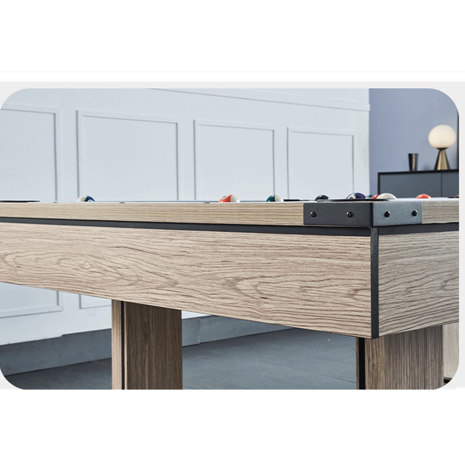 Plumas Dining Pool Table- 8FT 3IN1(Blue Felt)