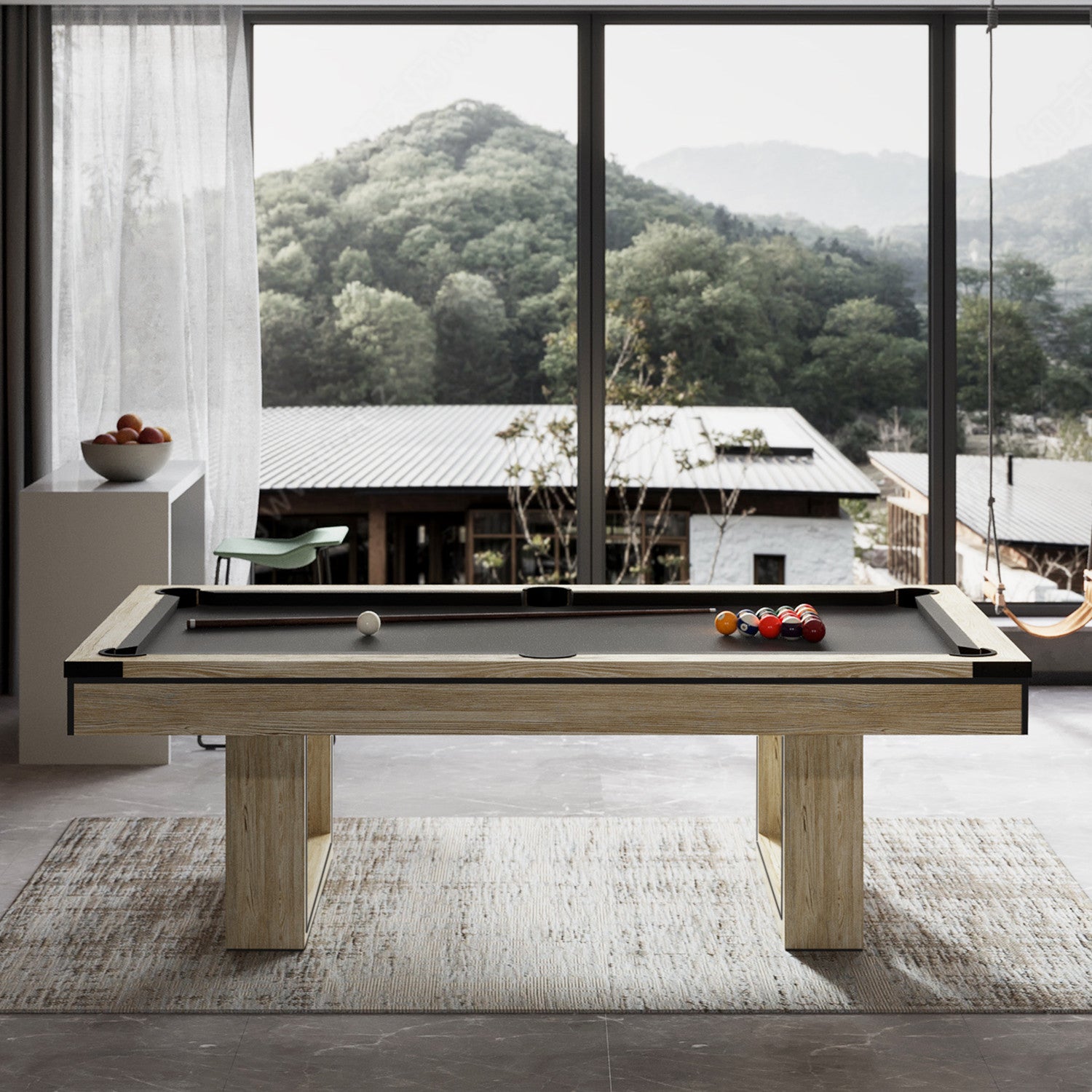 Plumas Dining Pool Table-6FT 3IN1