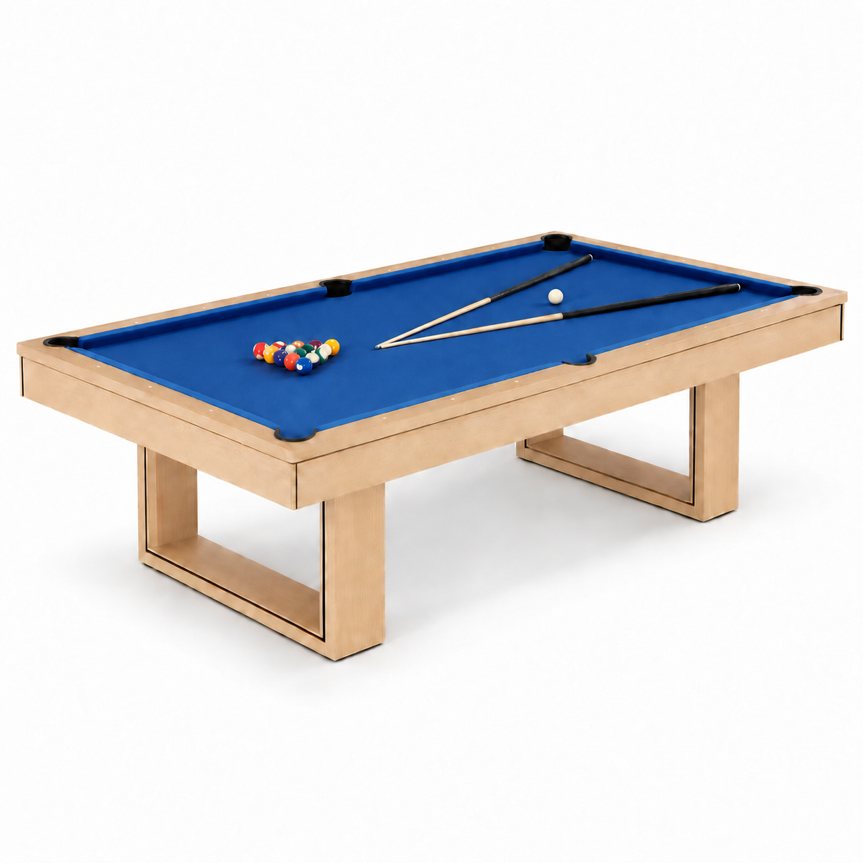 Plumas Pool Table - Blue Felt  | Melbourne Factory Outlet Budget Model