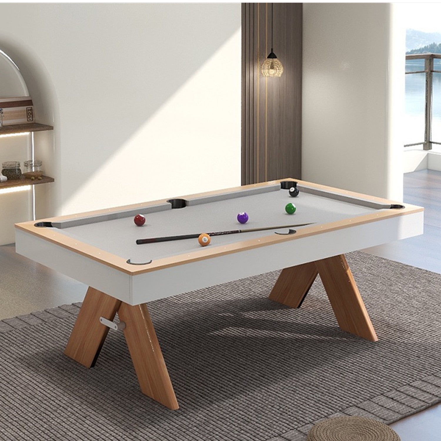 Ricardo 7FT 3IN1 Pool Table | Black TT Top-Limited Edition