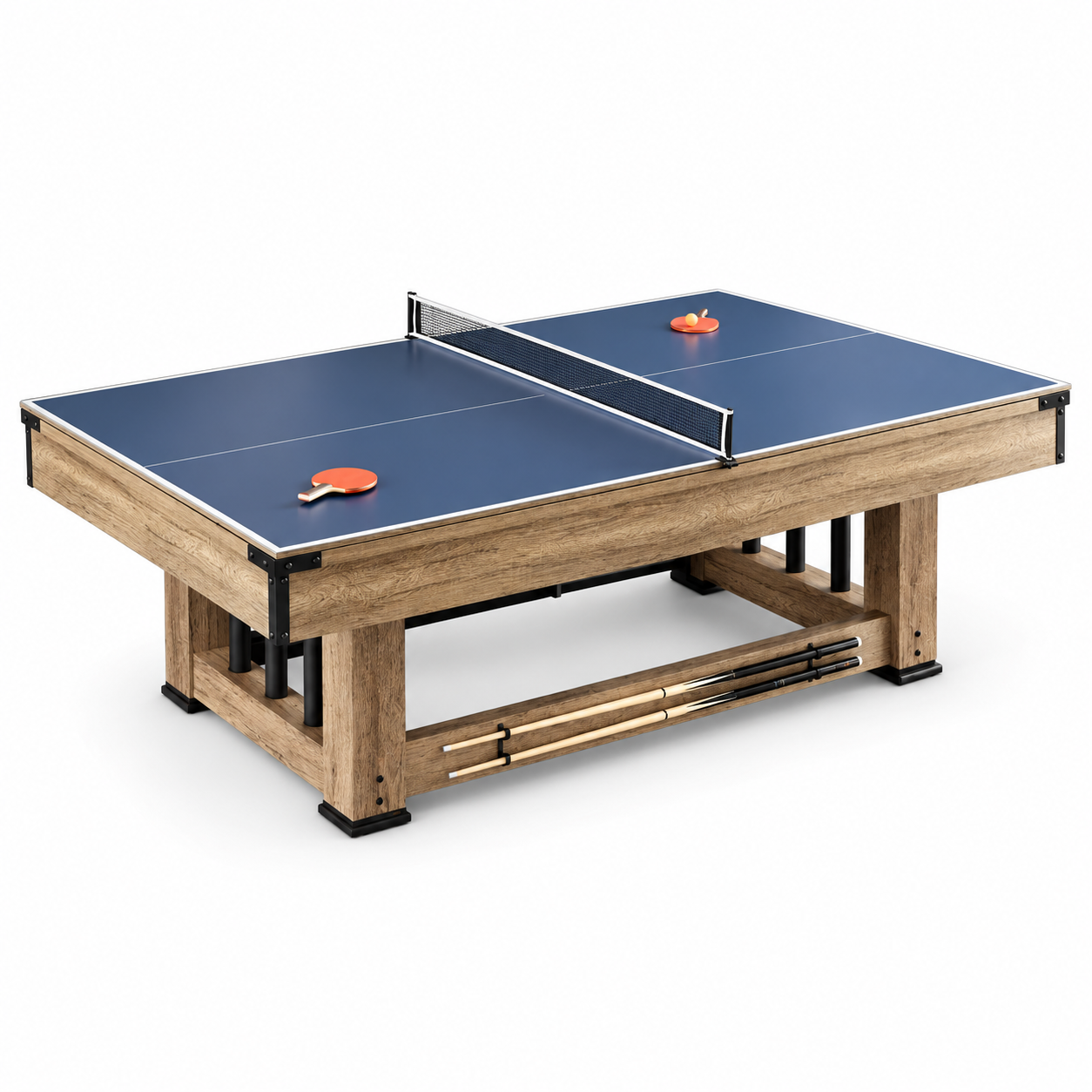 Roma 3-in-1 Pool Table-Blue Felt | Melbourne Factory Outlet