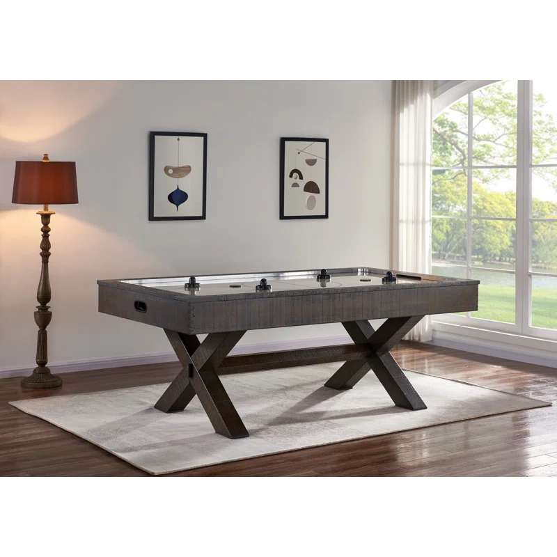 7FT Royal Air Hockey Table-Solid Wood