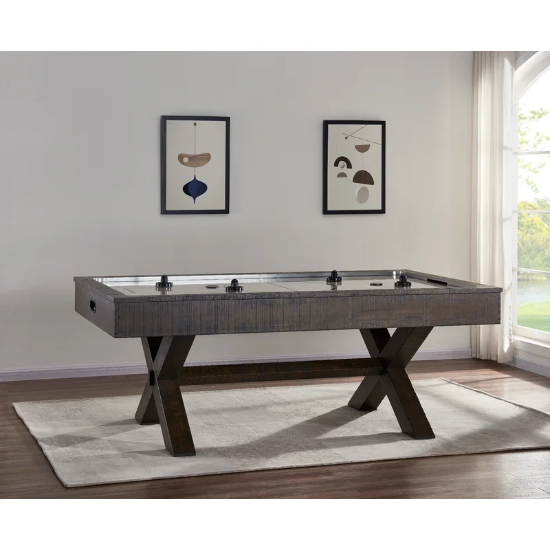 7FT Royal Air Hockey Table-Solid Wood