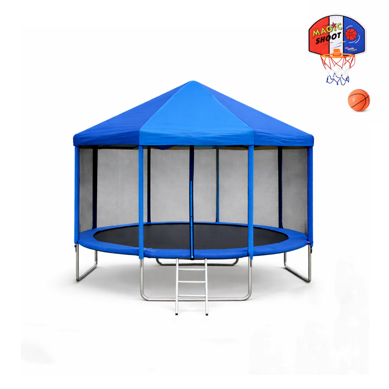 8FT SKYJUMP Trampoline（Blue） - Uxuan Sports