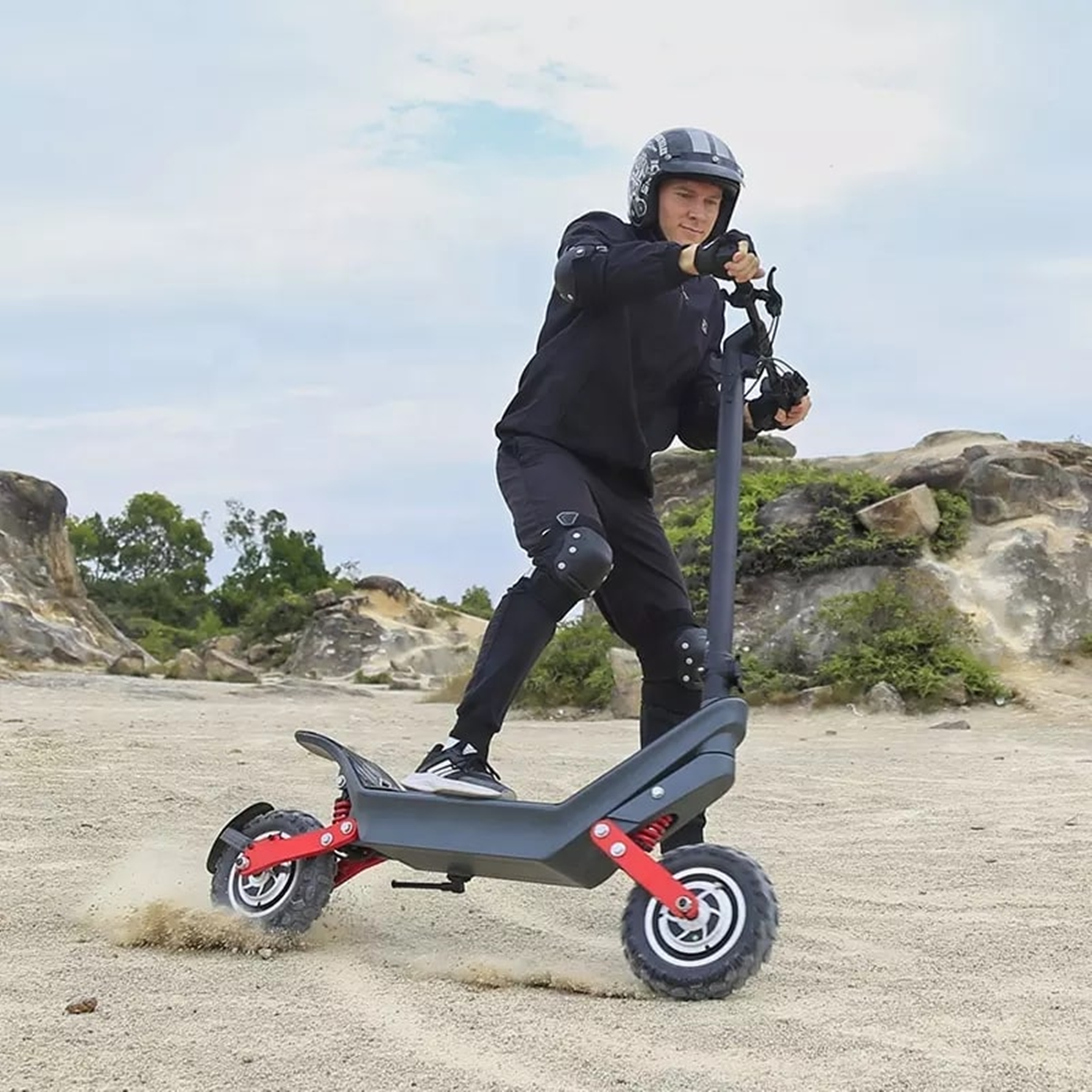 UX10 Off Road Electric Scooter Foldable | Dual-drive Motors
