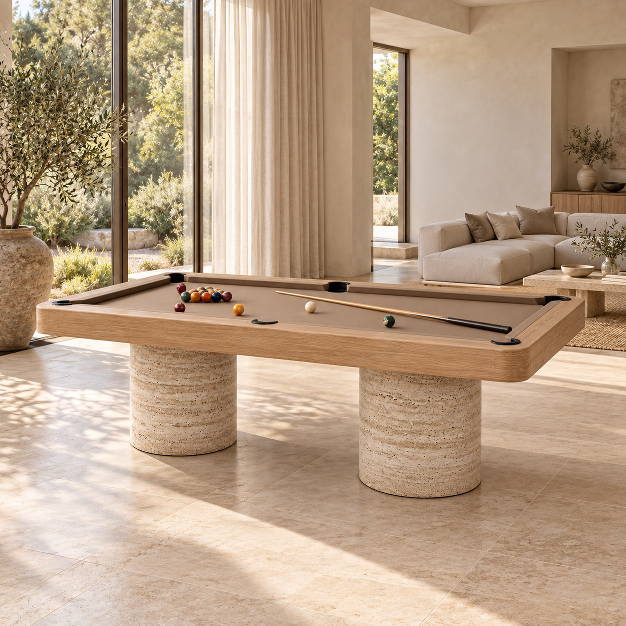 UZÈS Luxury Slate Pool Table - Custom Made
