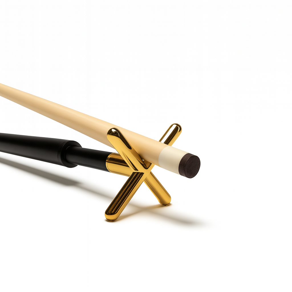 Extendable Telescopic Pool Cue Rest Stick-Gold