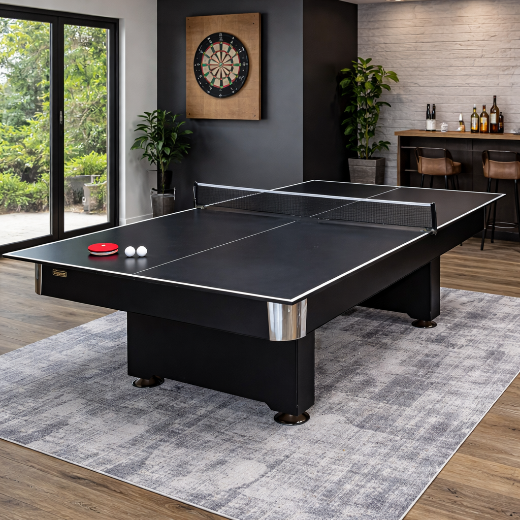 16mm Black Table Tennis Top
