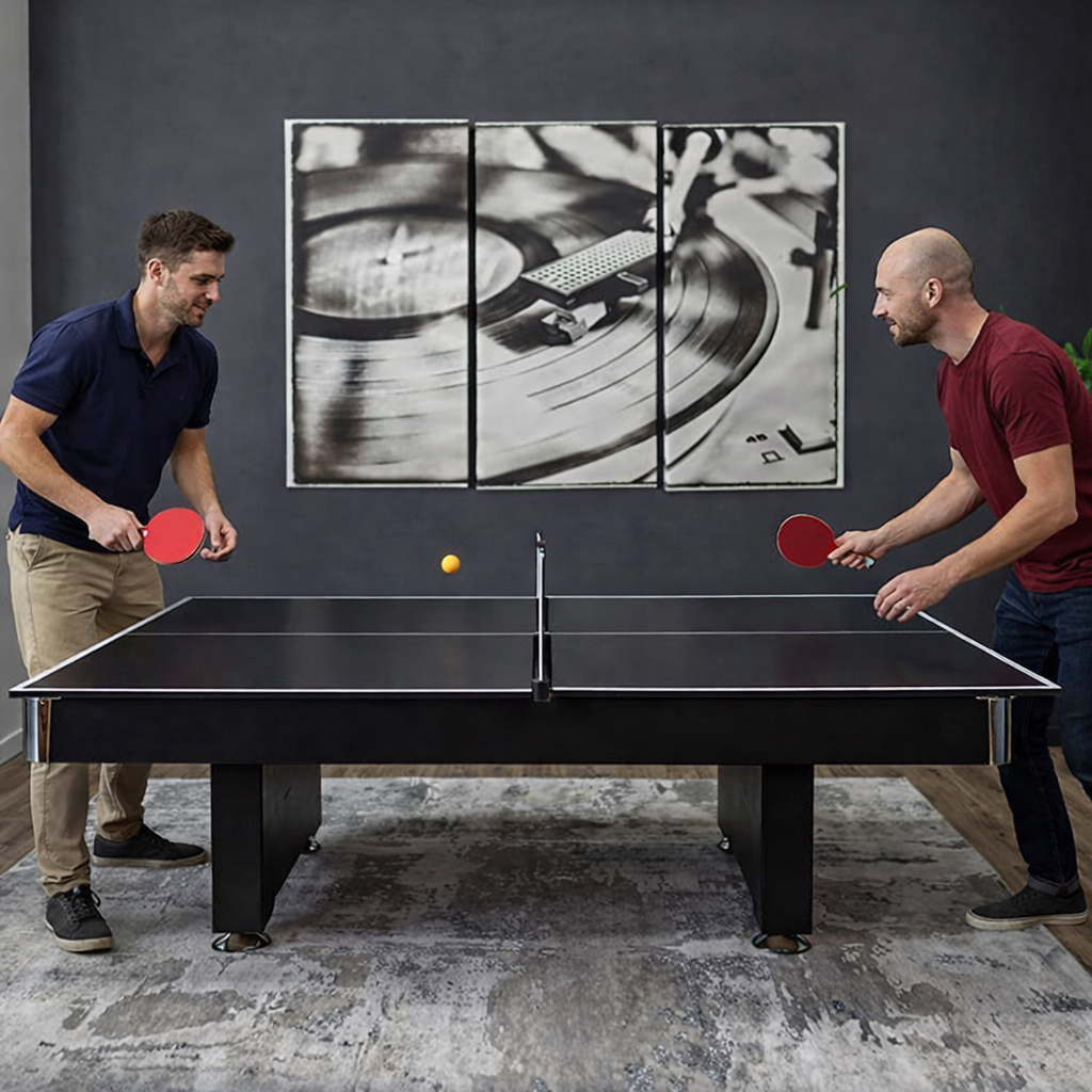 16mm Black Table Tennis Top