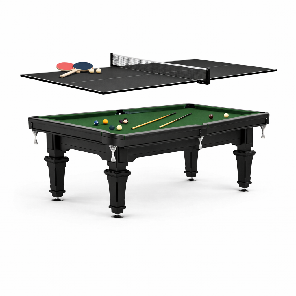 Victoria II Slate Pool Table - 7FT Solid Wood/Green