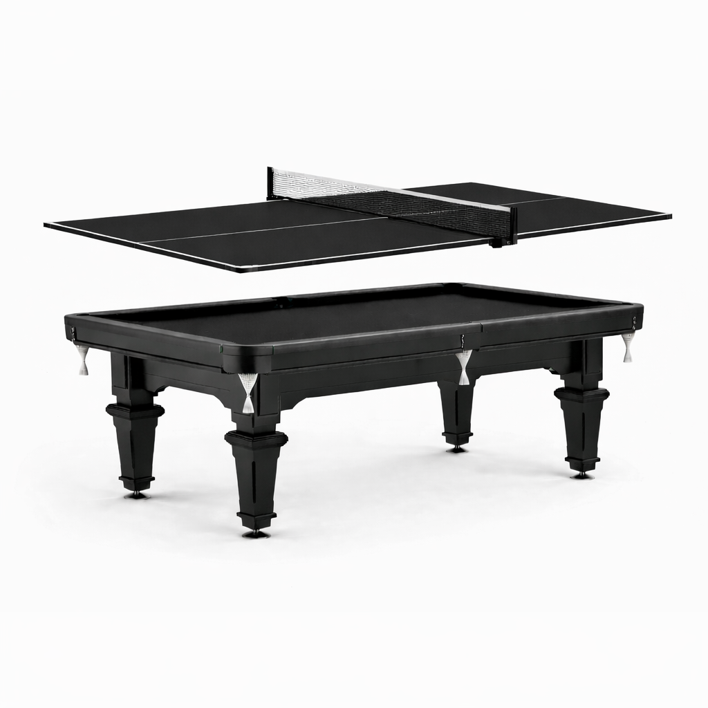 Victoria II Slate Pool Table - 7FT British Style/Black