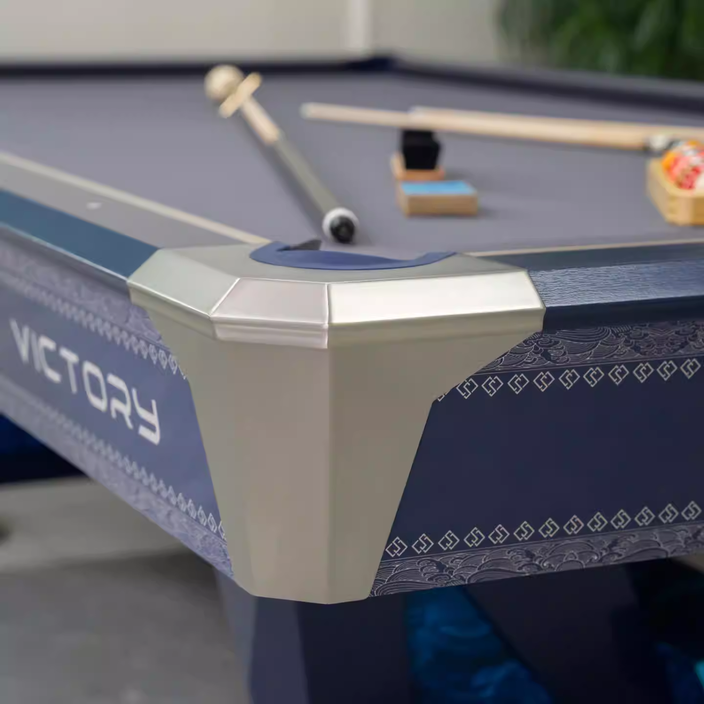 Victoria Elite 9-Ball Slate Pool Table