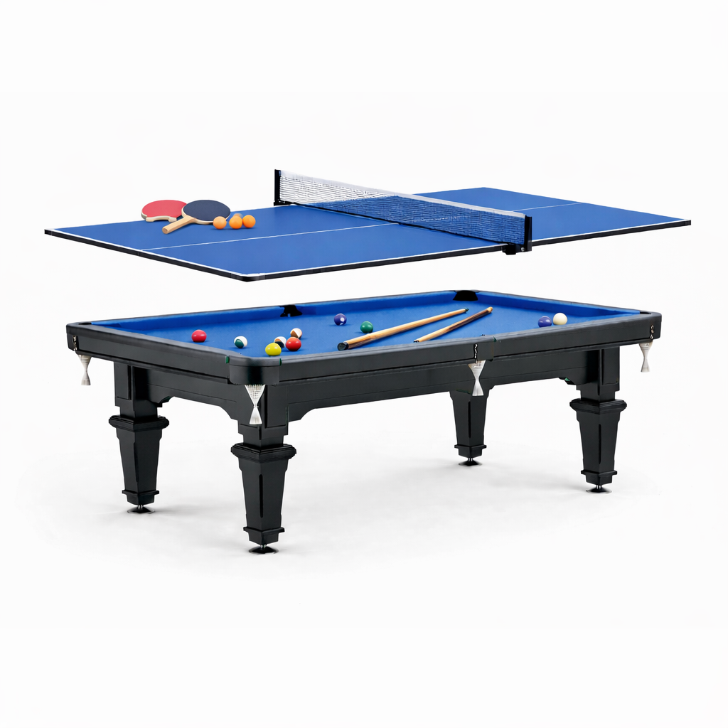 Victoria II Slate Pool Table - 7FT Solid Timber/Blue