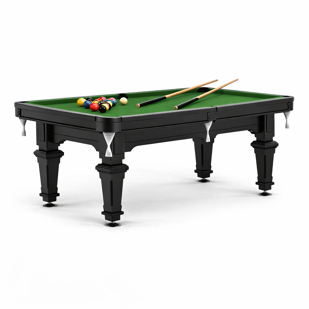 Victoria II Slate Pool Table - 7FT Solid Wood/Green