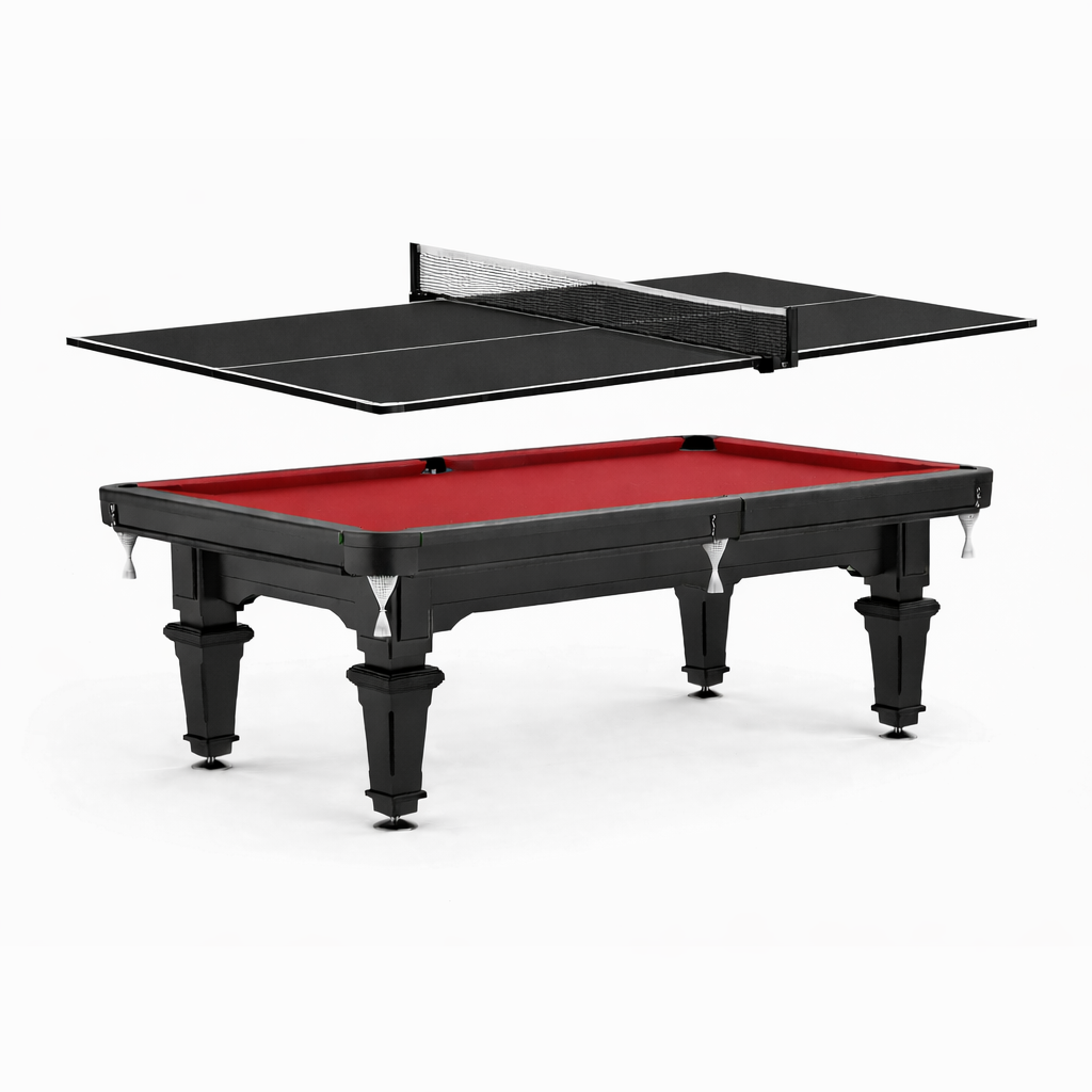 Victoria II Slate Pool Table - 7FT Professional Table/Red