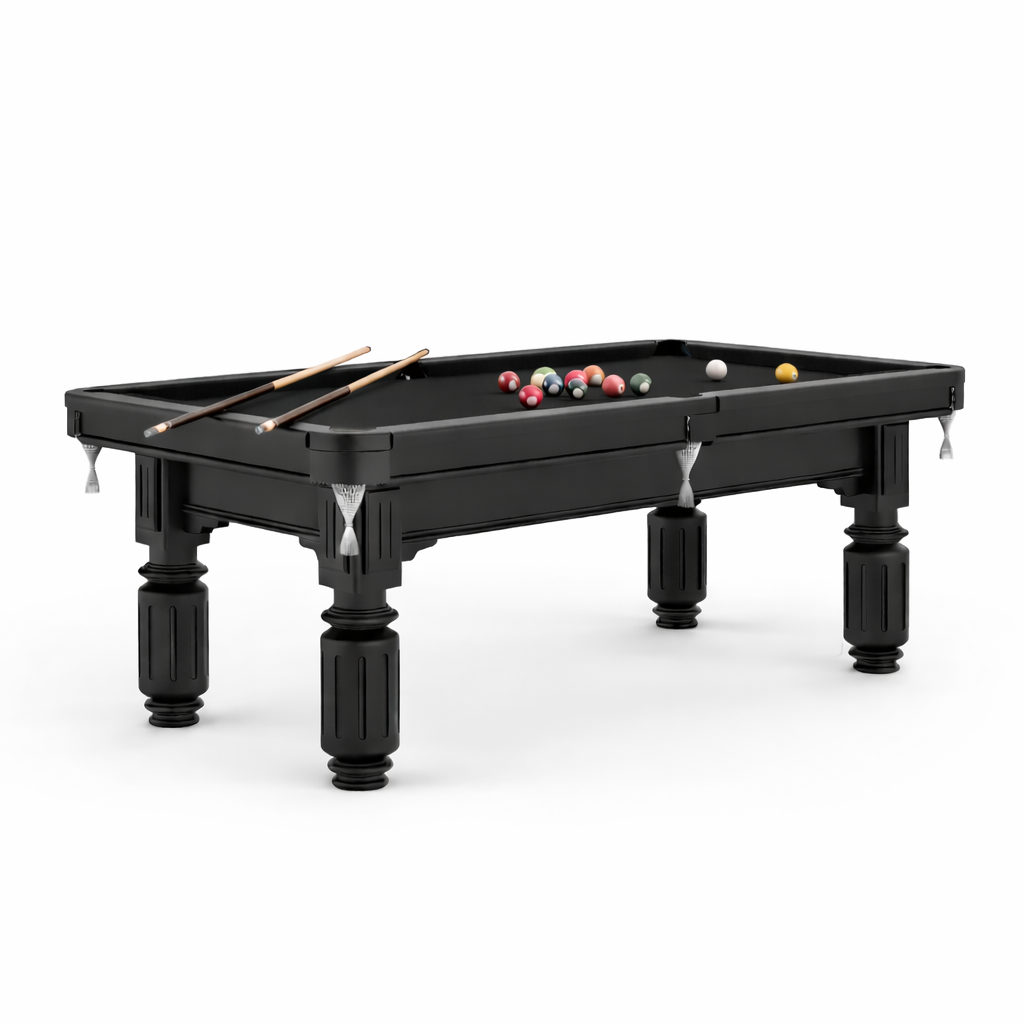 Waverley Slate Pool Table - 7FT Solid Wood Billiard/Black