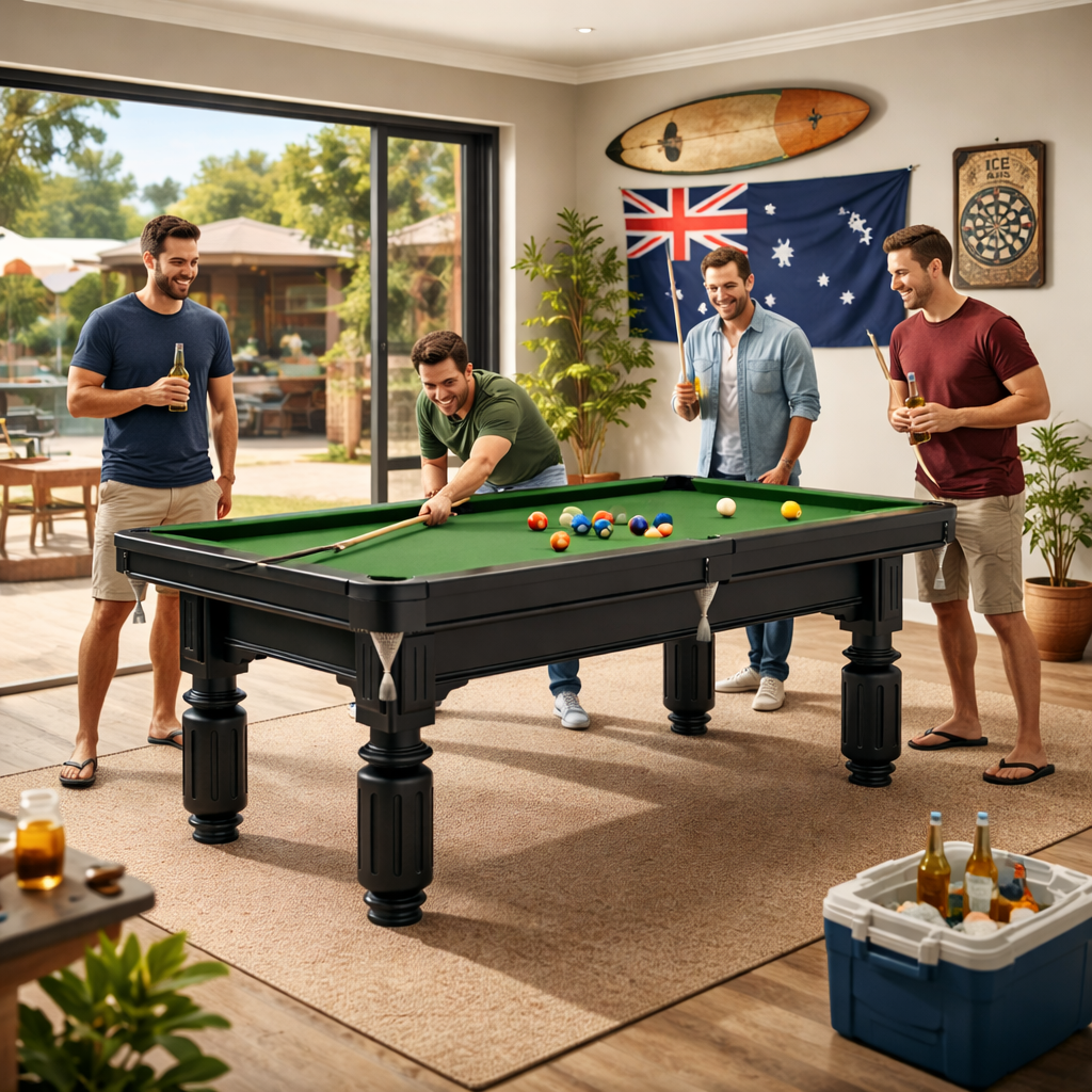 Waverley Slate Pool Table - 7FT Solid Wood Billiard/Green