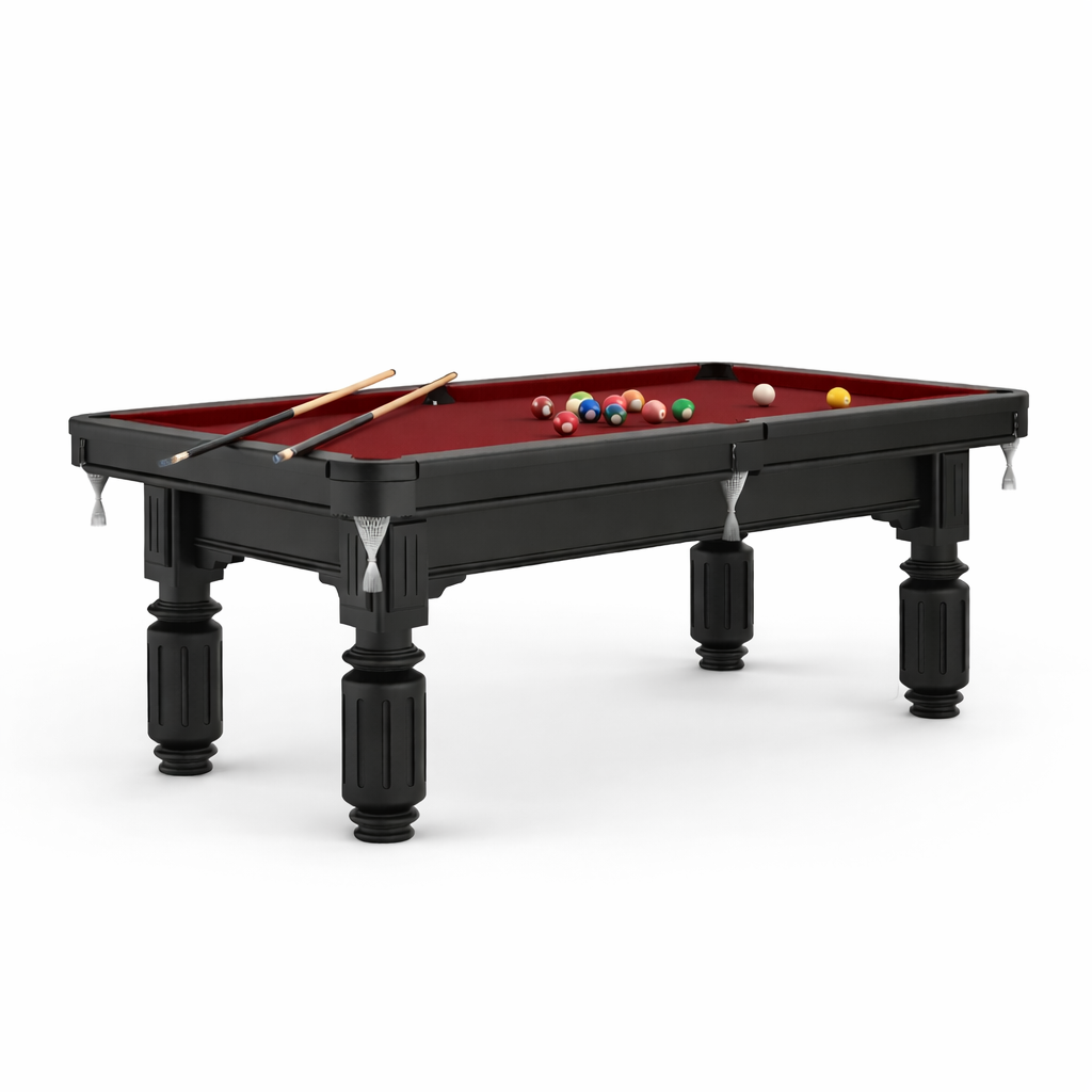 Waverley Slate Pool Table - 7FT British Style/Red