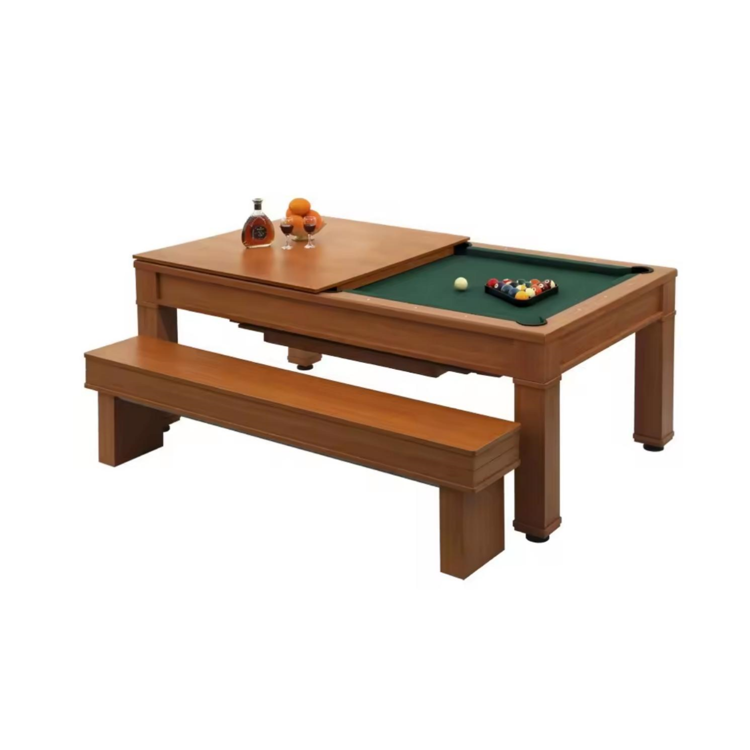 Ashwood Dining Pool Table - 7FT 3IN1 | Top Storage