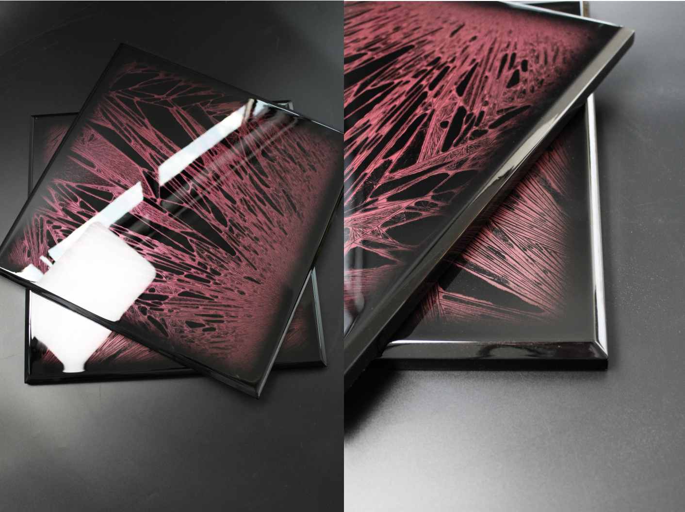 Oakridge Luxury Slate Pool Table | Crystal Vein Art Finish - Custom Made
