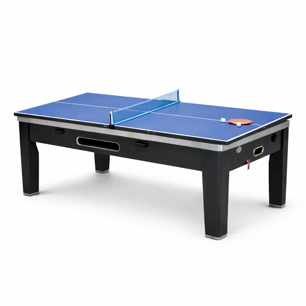7FT 6IN1 Challenger Pool Table-Black