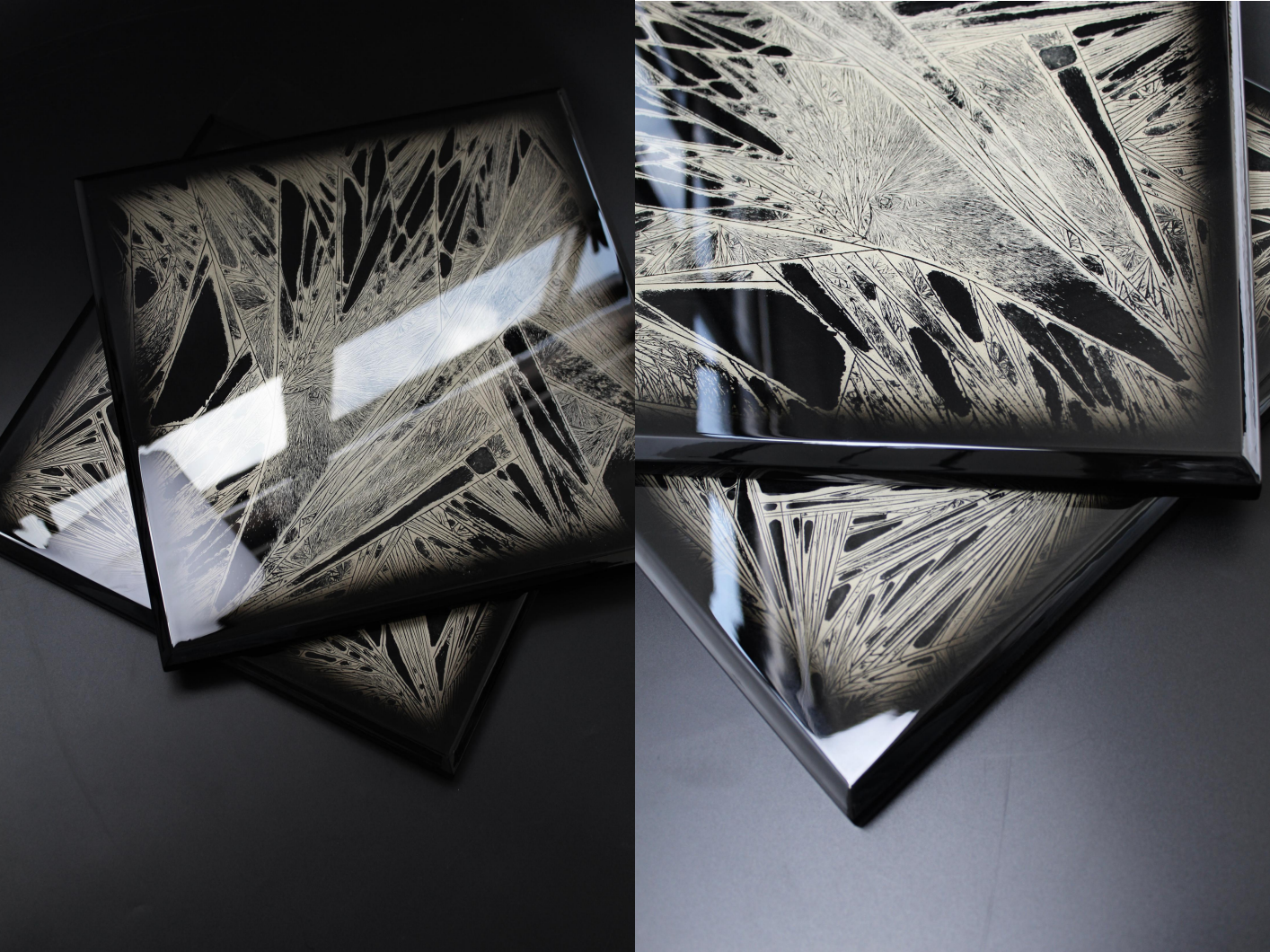 Oakridge Luxury Slate Pool Table | Crystal Vein Art Finish - Custom Made