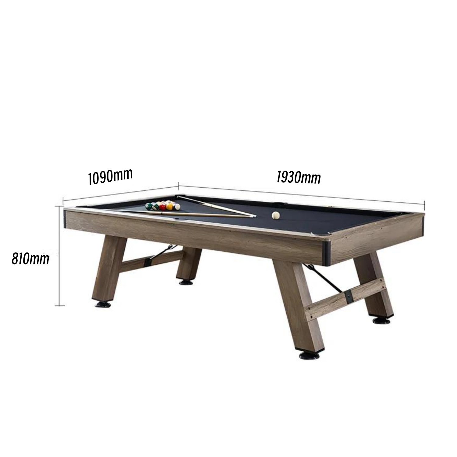 Hepburn Dining Pool Table-6FT 3IN1
