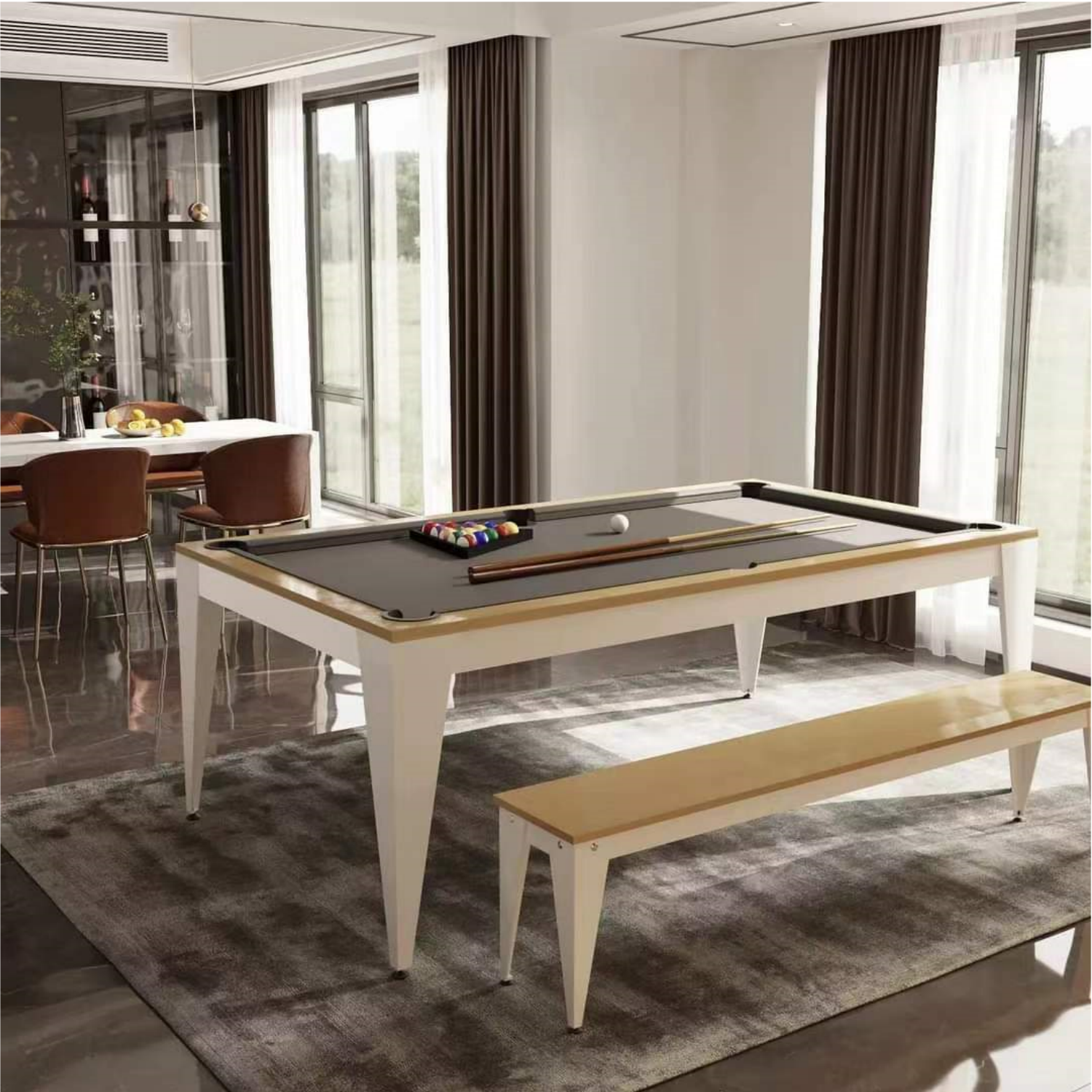 Noosa 3IN1 Pool Table