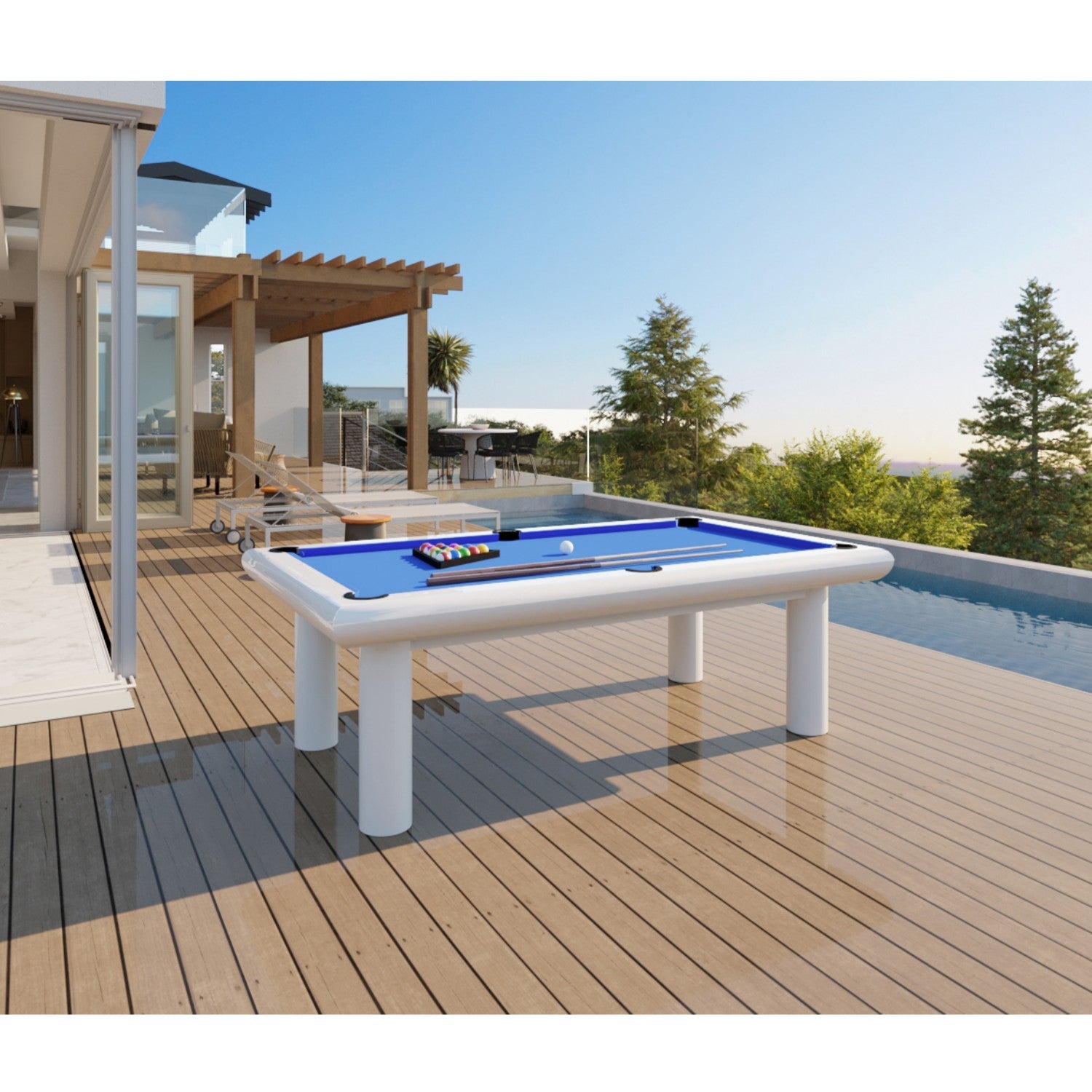 Outdoor Pool Table Uxuan Sports