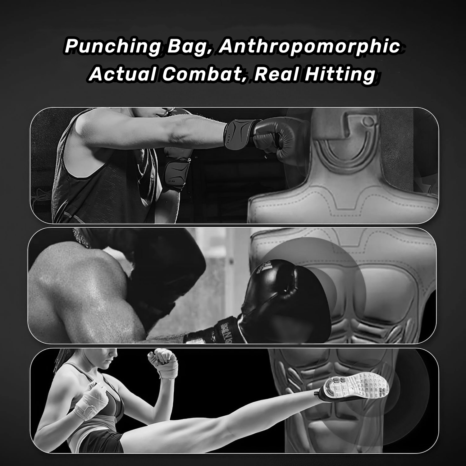 3D Humanoid Boxing Punch Bag