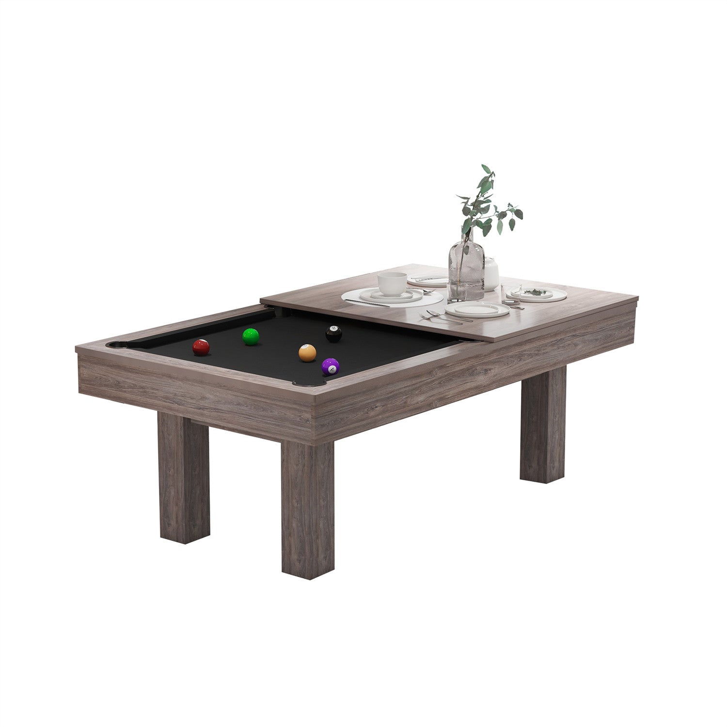 Onida Dining Pool Table - 3IN1 8FT