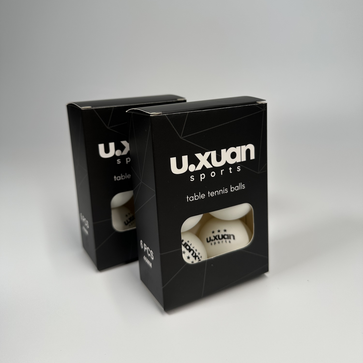 Uxuan Sports Table Tennis Balls | 6pk-3 Star