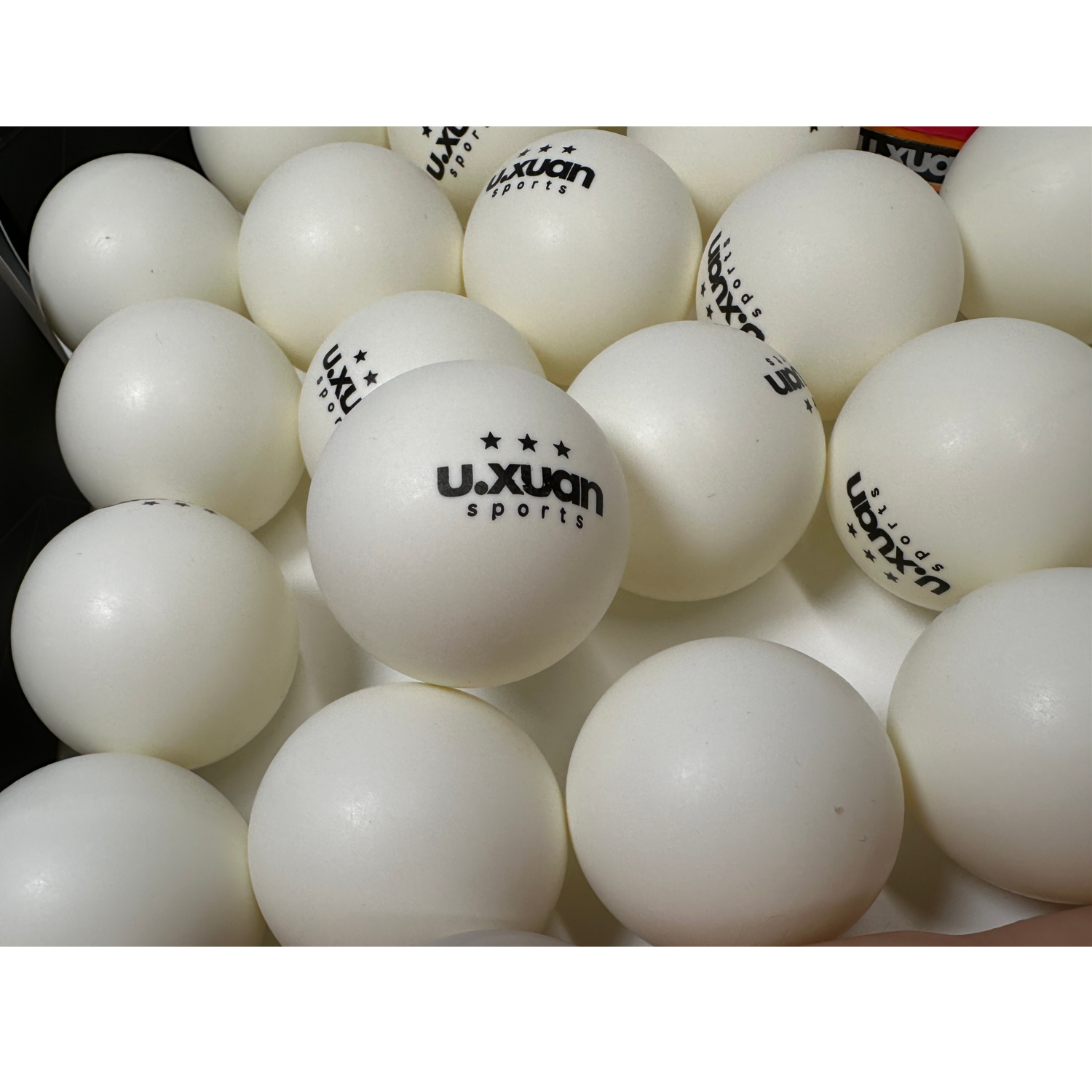 Uxuan Sports Table Tennis Balls | 6pk-3 Star