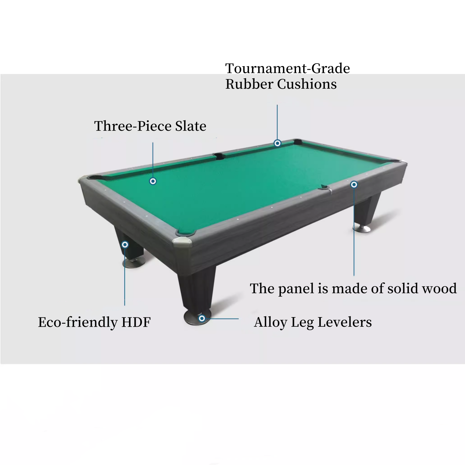 UX9002 9-Ball Pool Table