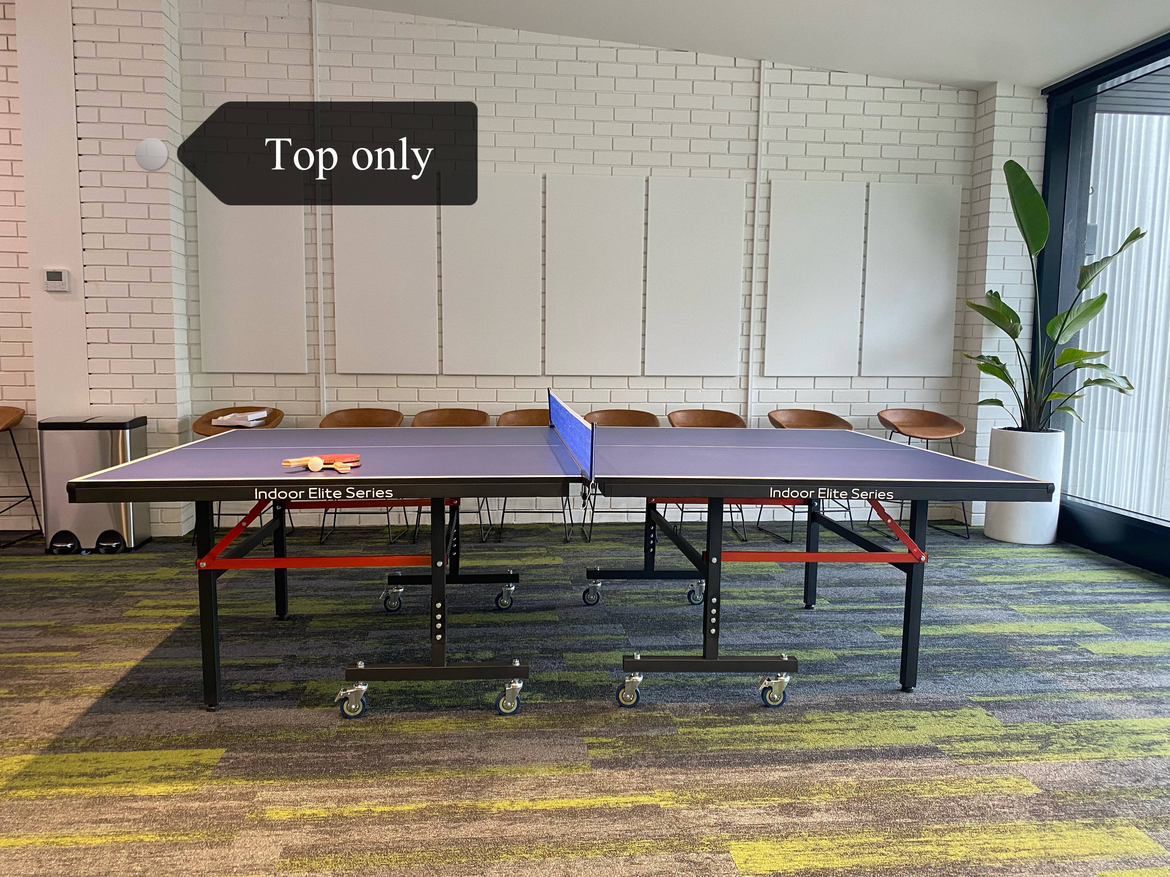 Table Tennis Table Nice Addition to Office Game Area This Product Offers Top Only