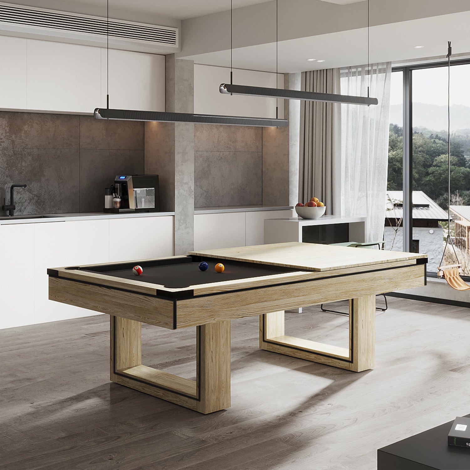 Pool Table Simple Design Pool Table In Dining Room