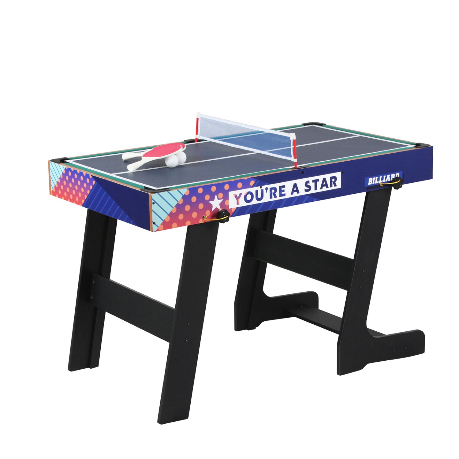 4FT 4IN1 Foldable Multi Games Table | Premium Quality