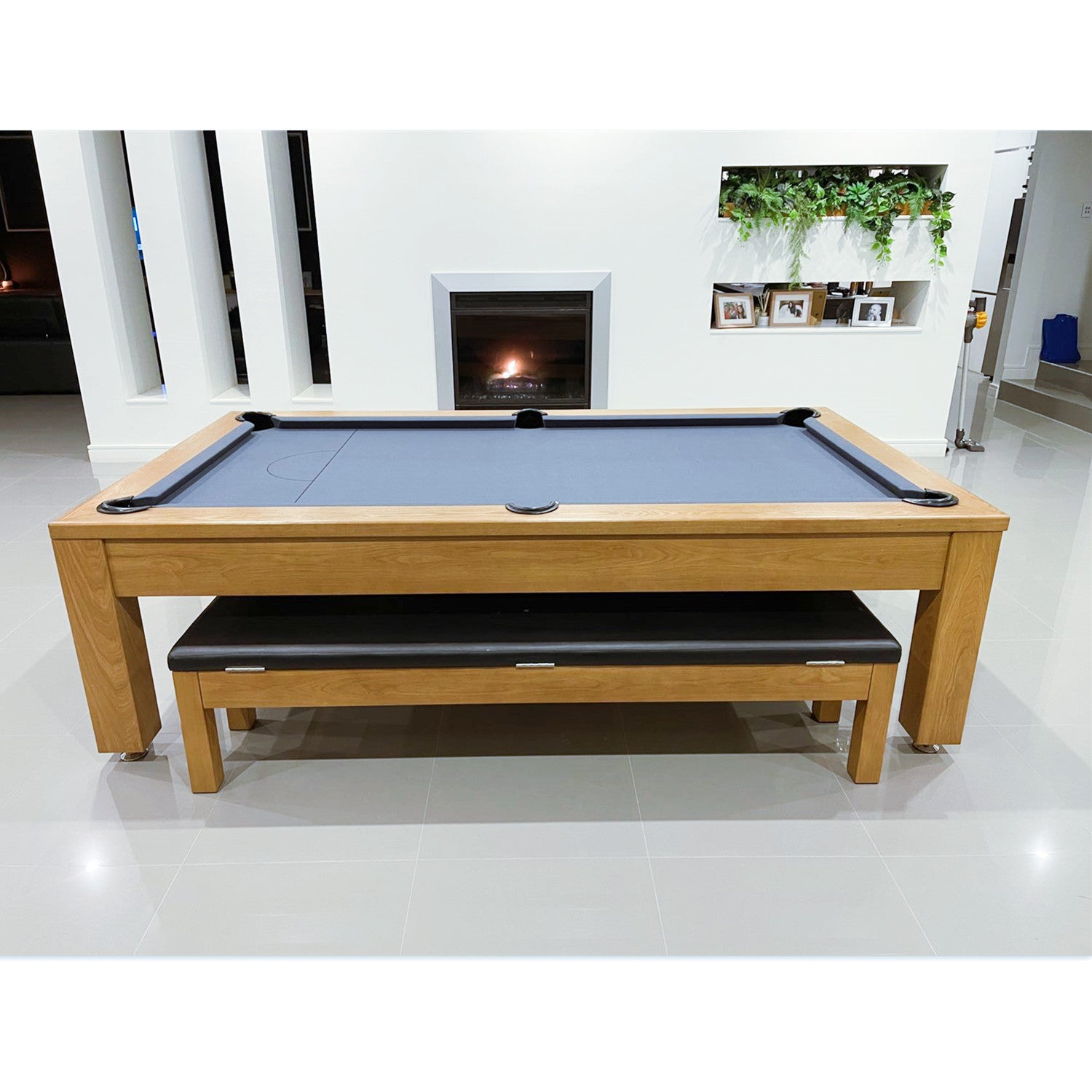 Holiday Luxury Slate Pool Table 8FT-Custom Made